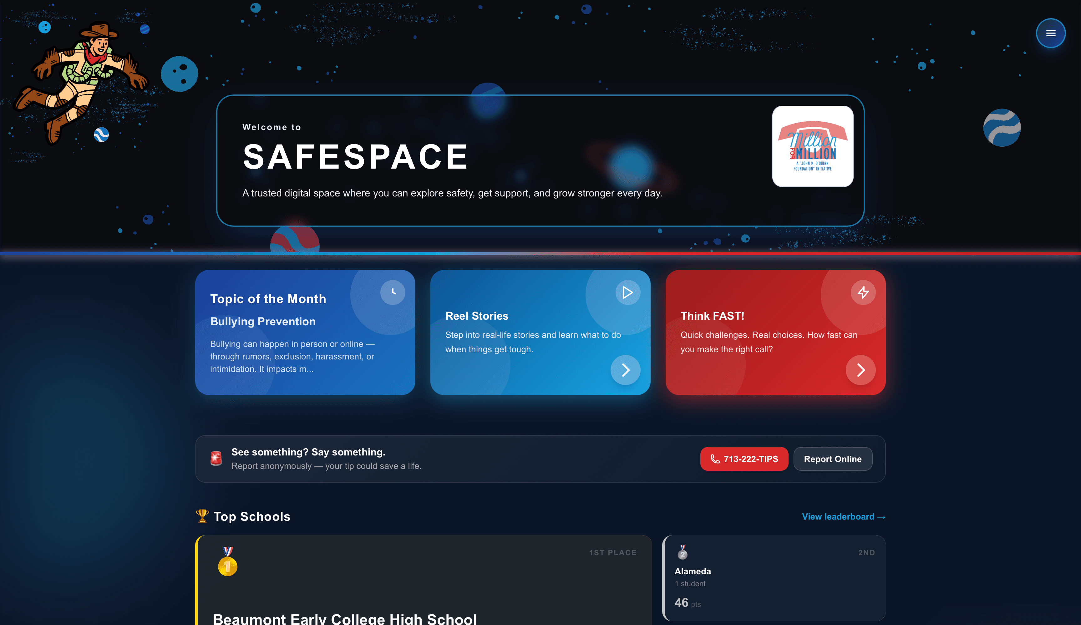 The Safe Space for Students