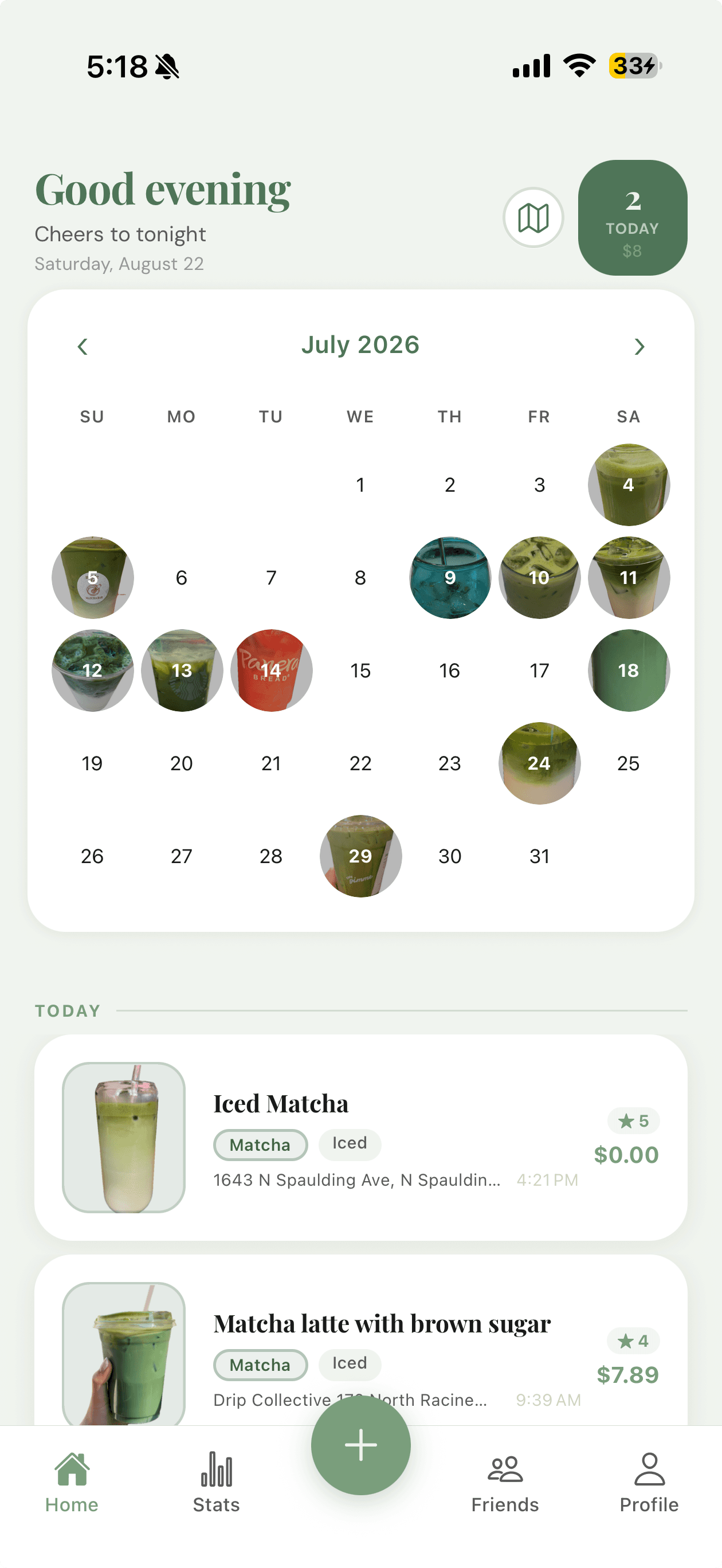 Drink Diary